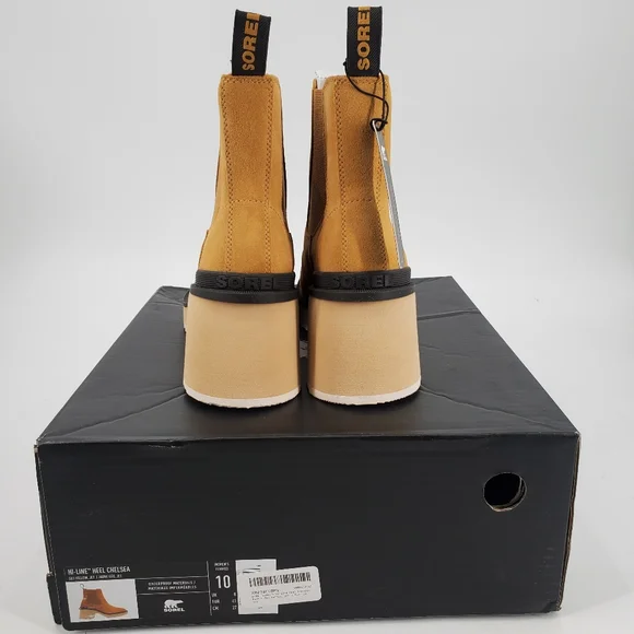 Sorel Mustard Ankle Booties - Picture 4 of 6